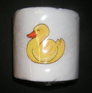 Embroidered Toilet Paper Roll