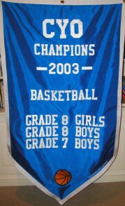 St. Agnes Athletic Champion Banner