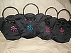 More fun monograms on silk