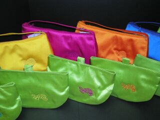 Classy logo accessories in silk