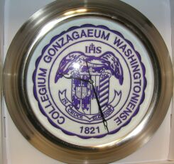 Gonzaga Seal Clock
