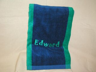 More towels...