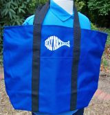 Holy Mackerel Large Tote Bag